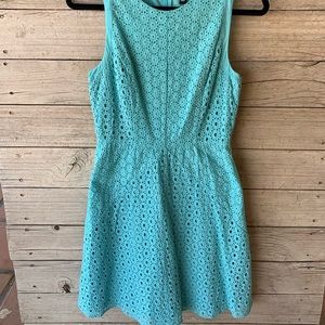 Nicole by Nicole Miller Aqua Dress Sz8